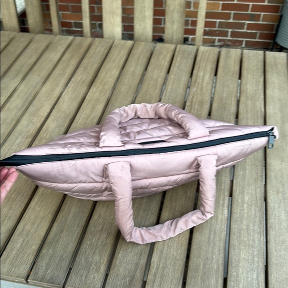 Ted Baker London Blush Pink Quilted Puffer Tote Bag - Picture 8 of 9